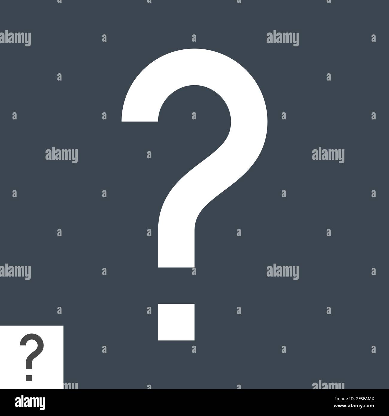 Question Mark Thin Line Vector Icon Stock Vector Image & Art - Alamy