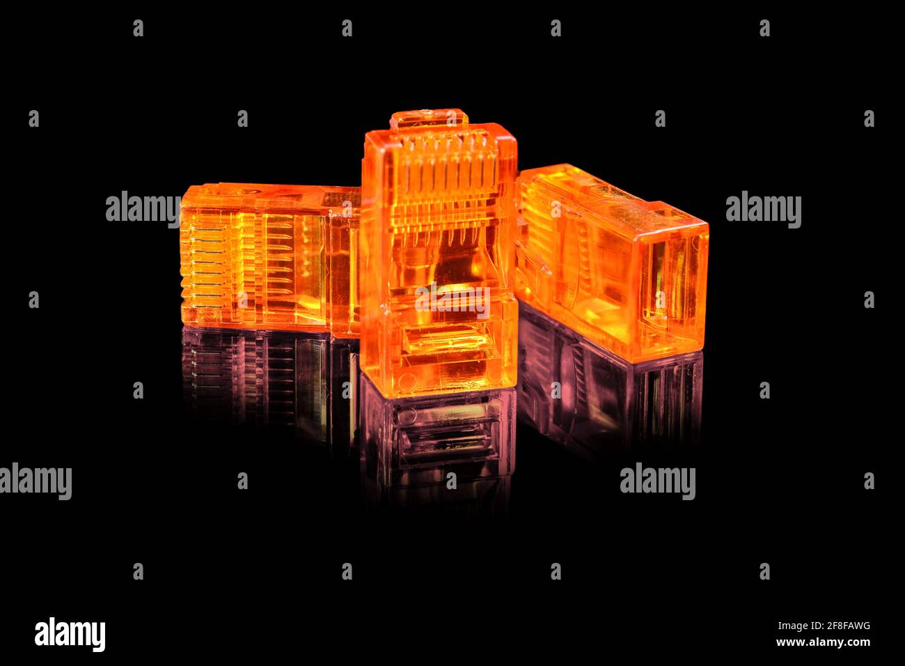 Cable telephone modem connectors hi-res stock photography and images ...