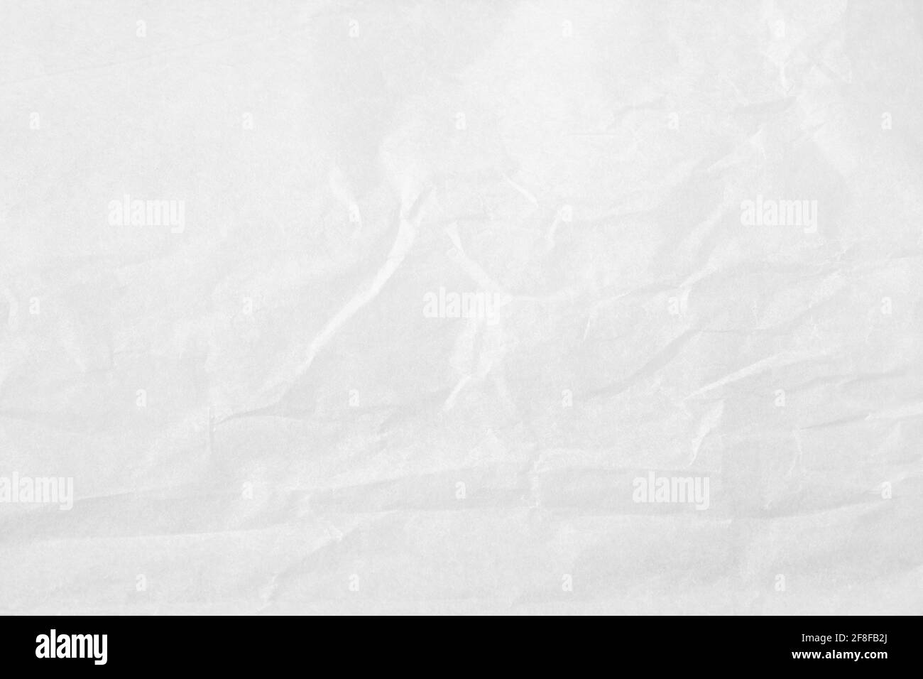White color creased paper tissue background texture, wrinkled tissue