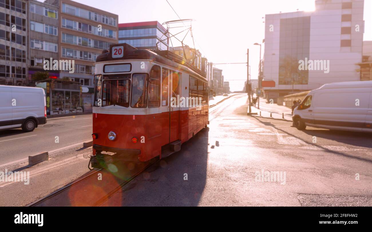 Traditional Red Tram High Resolution Stock Photography and Images - Alamy