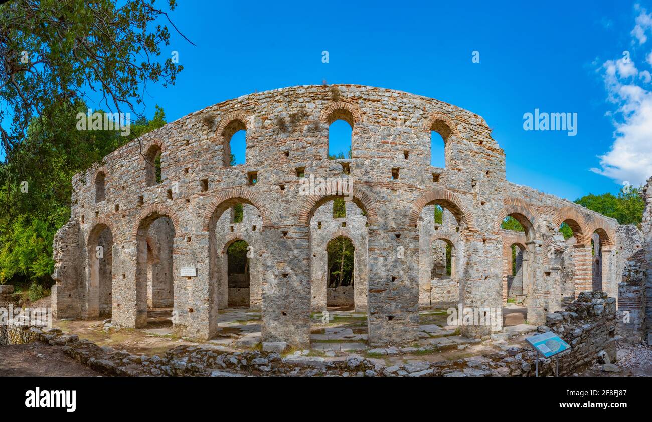 Basilica national park butrint hi-res stock photography and images - Alamy