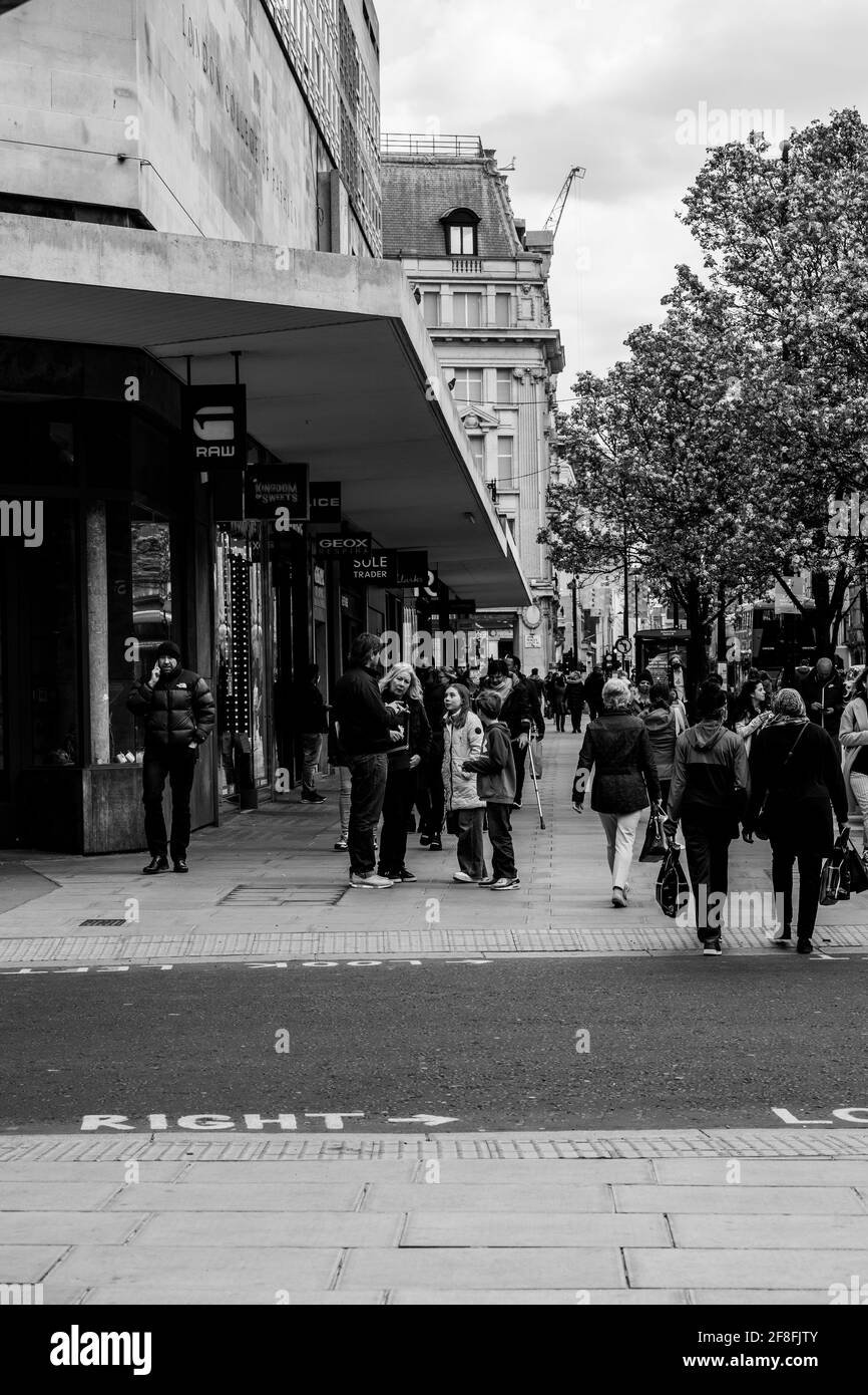 Oxford market london Black and White Stock Photos & Images - Alamy