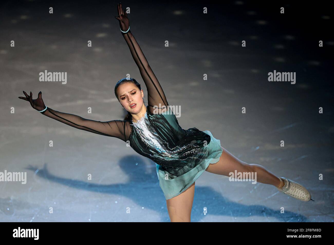 April 6, 2021. Moscow, Russia, Megasport Sport Palace. During the Team  Tutberidze "Champions on Ice" show. In photo: Alina Zagitova Stock Photo -  Alamy