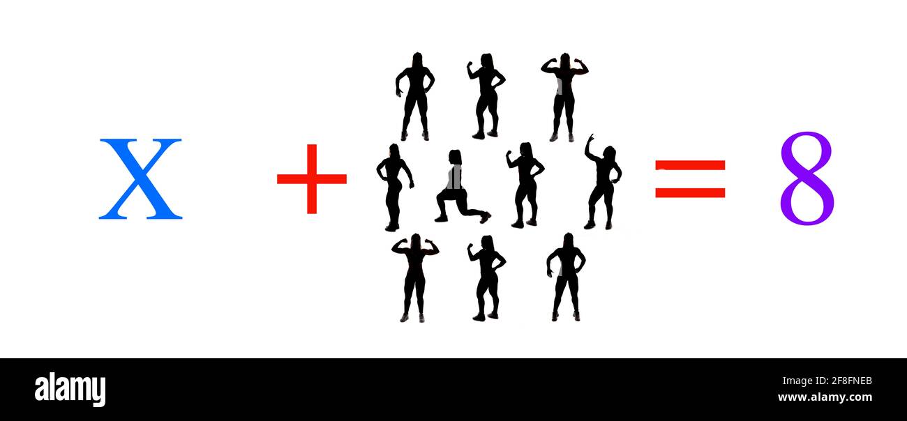 Mathematics for children; simple calculation exercises to learn ...