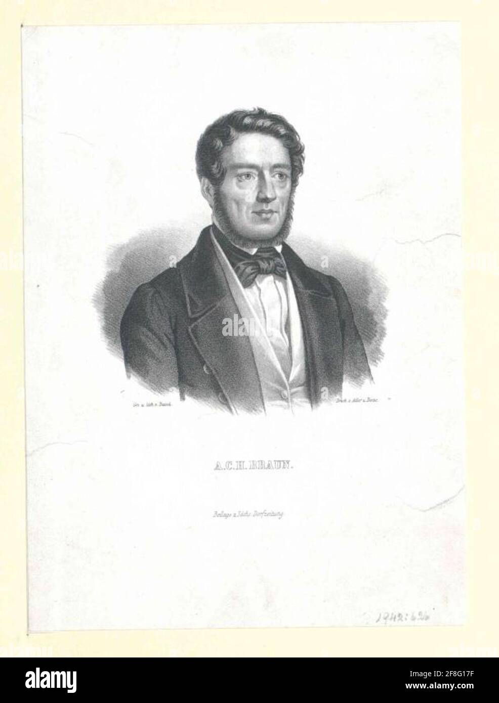 Brown, Alexander Karl Hermann. Stock Photo