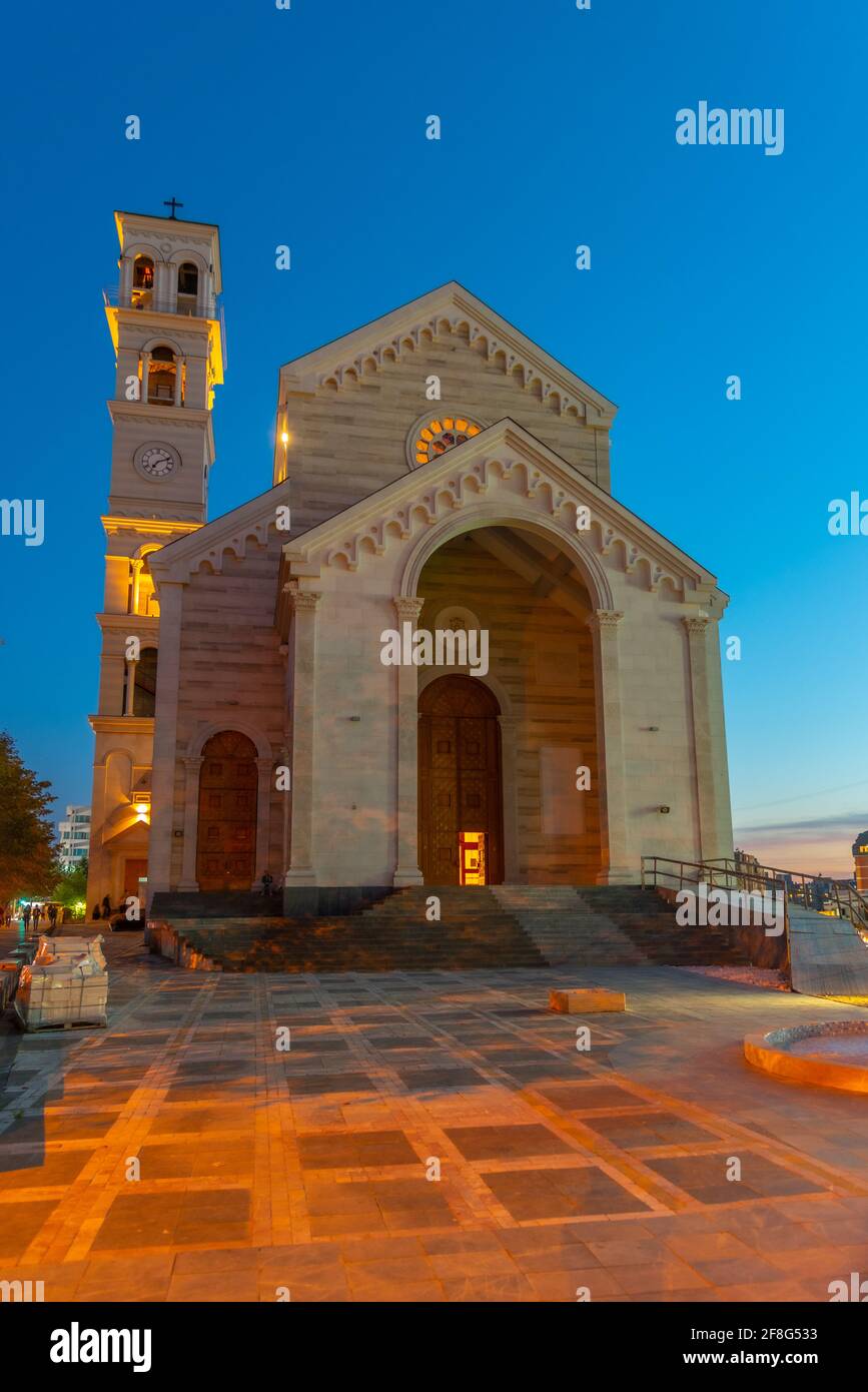 Pristina Kosovo Night High Resolution Stock Photography And Images Alamy