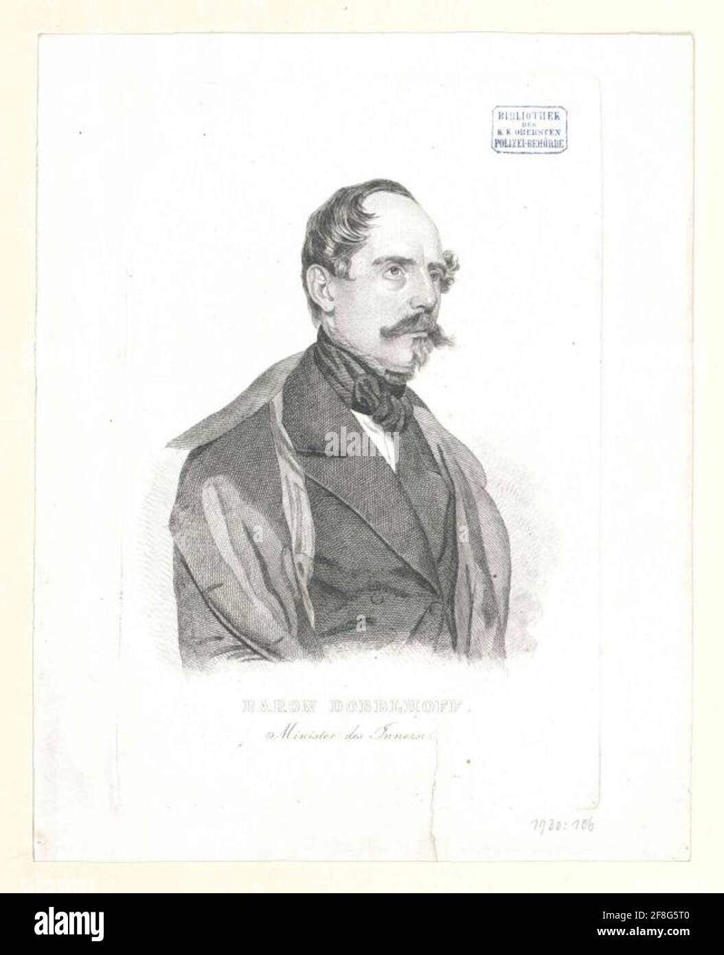 DoblhoffDier, Anton Freiherr von Stock Photo Alamy