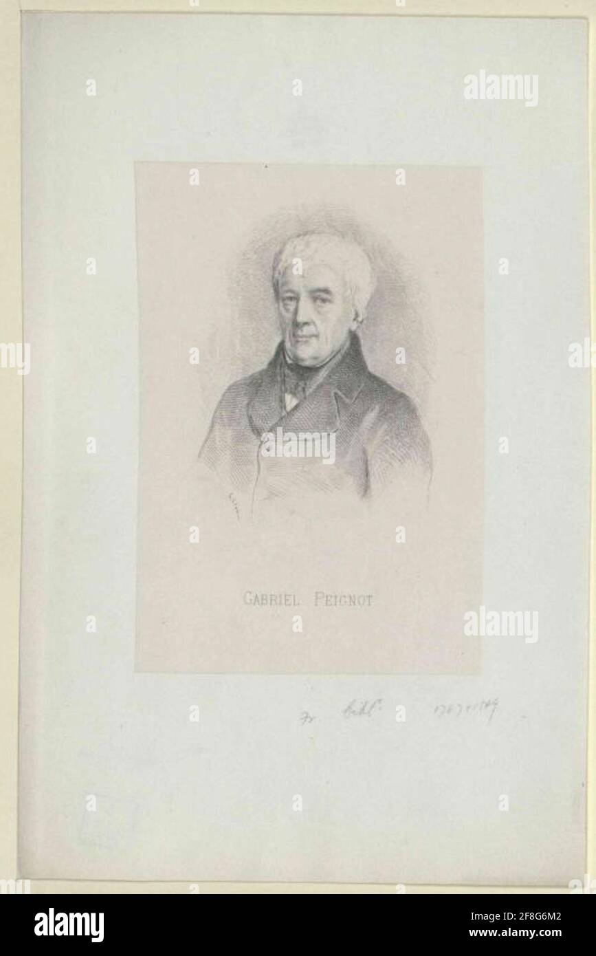 Peignot, EtienneGabriel Stock Photo Alamy