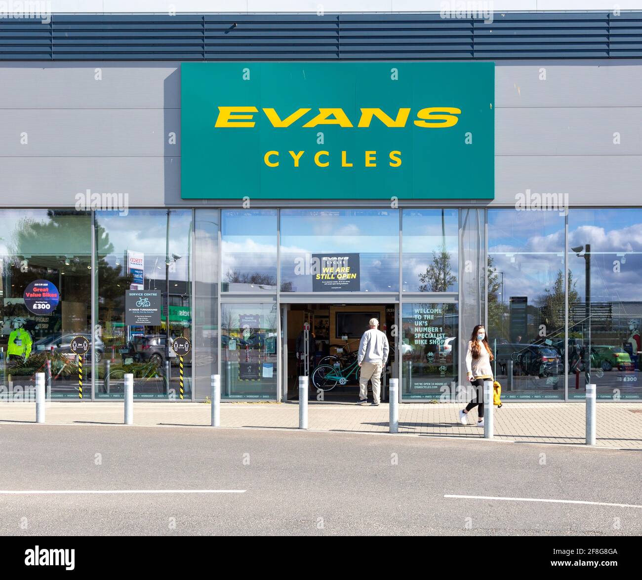evans cycles servicing