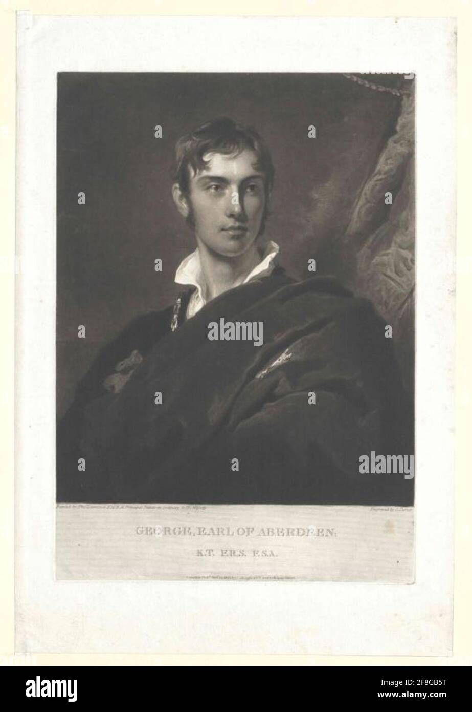 Hamilton-Gordon, 4. Earl of Aberdeen, George . Stock Photo