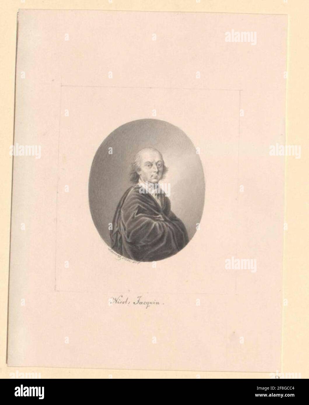 Jacquin, Nikolaus Joseph Freiherr von. Stock Photo