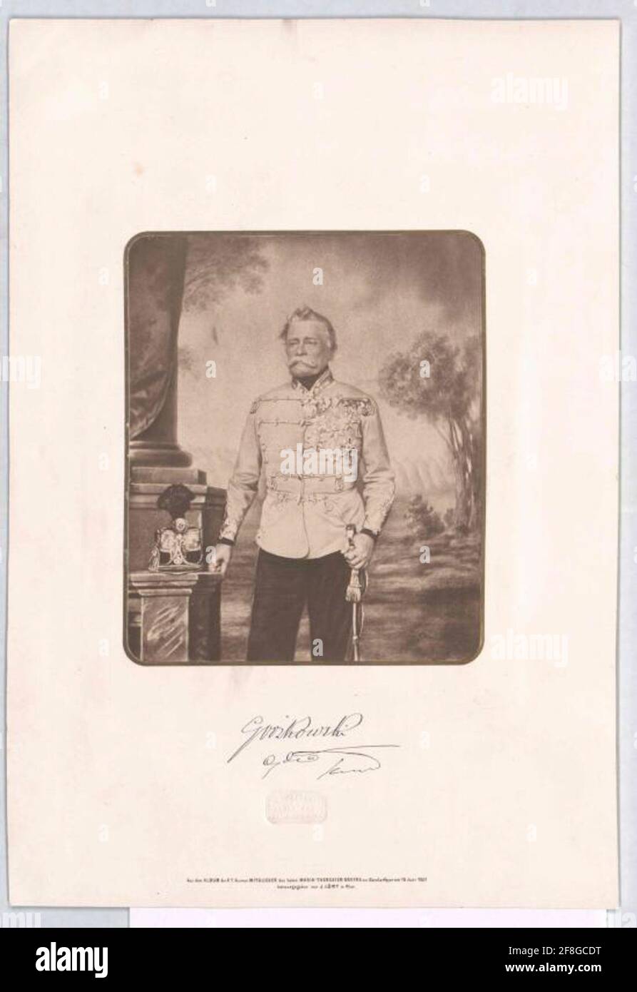 GorzkowskiGorzkow, Karl Ritter Stock Photo Alamy