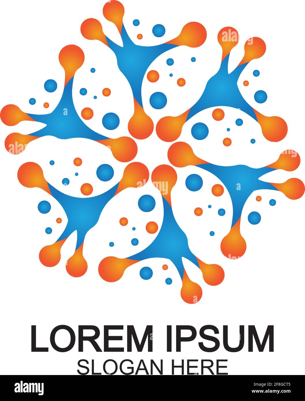 Molecule symbol logo template vector illustration design Stock Vector ...