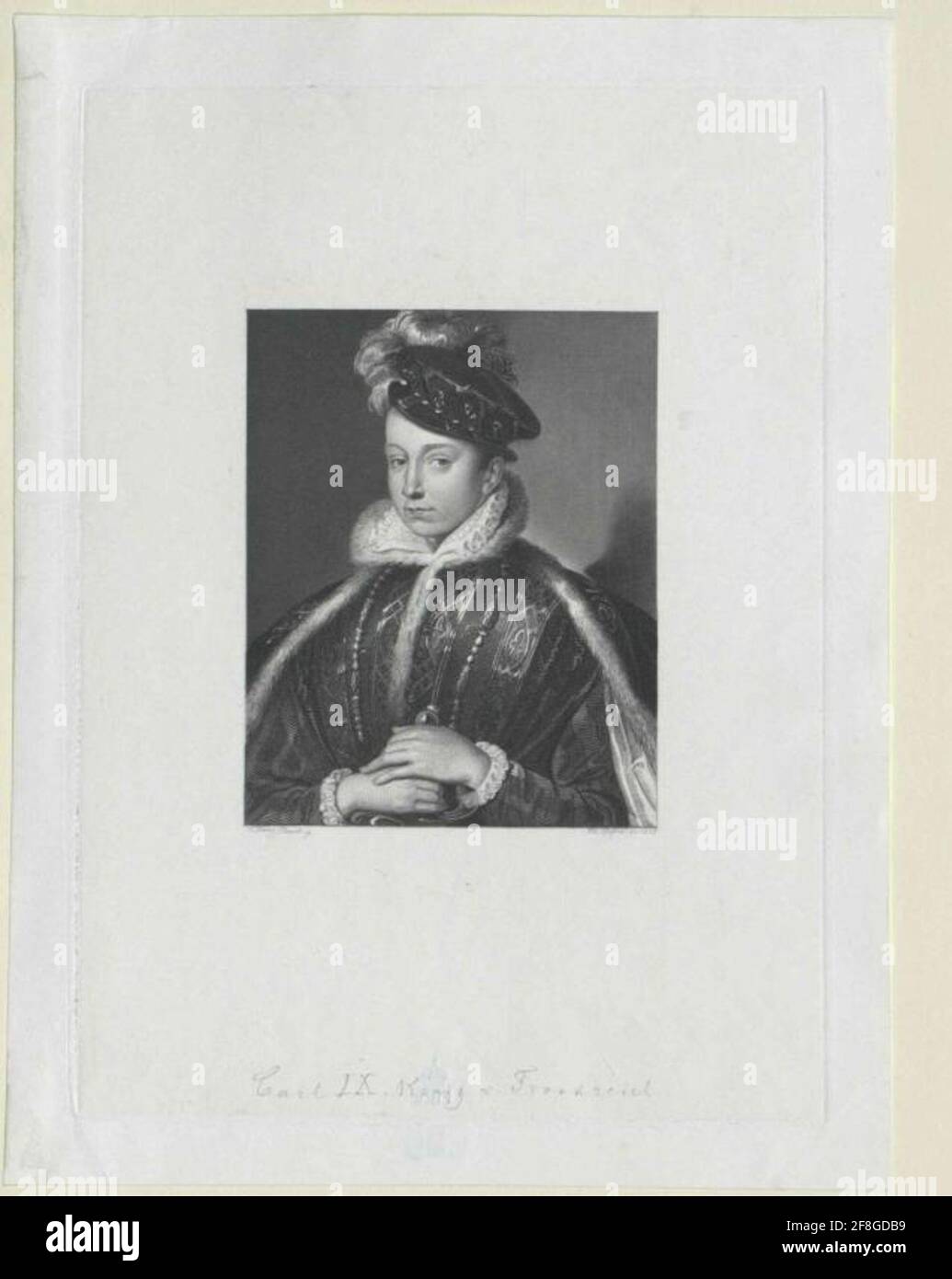 Karl Ix., King of France Stock Photo - Alamy