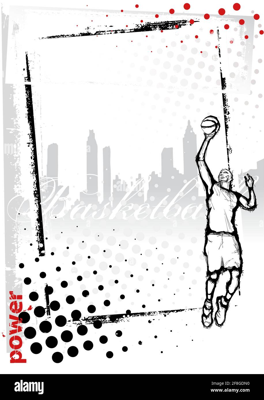 basketball poster background Stock Vector Image & Art Alamy