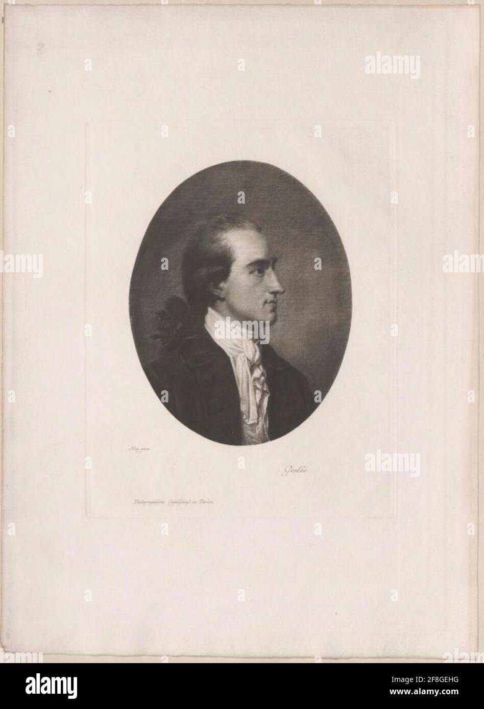 Goethe, Johann Wolfgang von Stock Photo Alamy