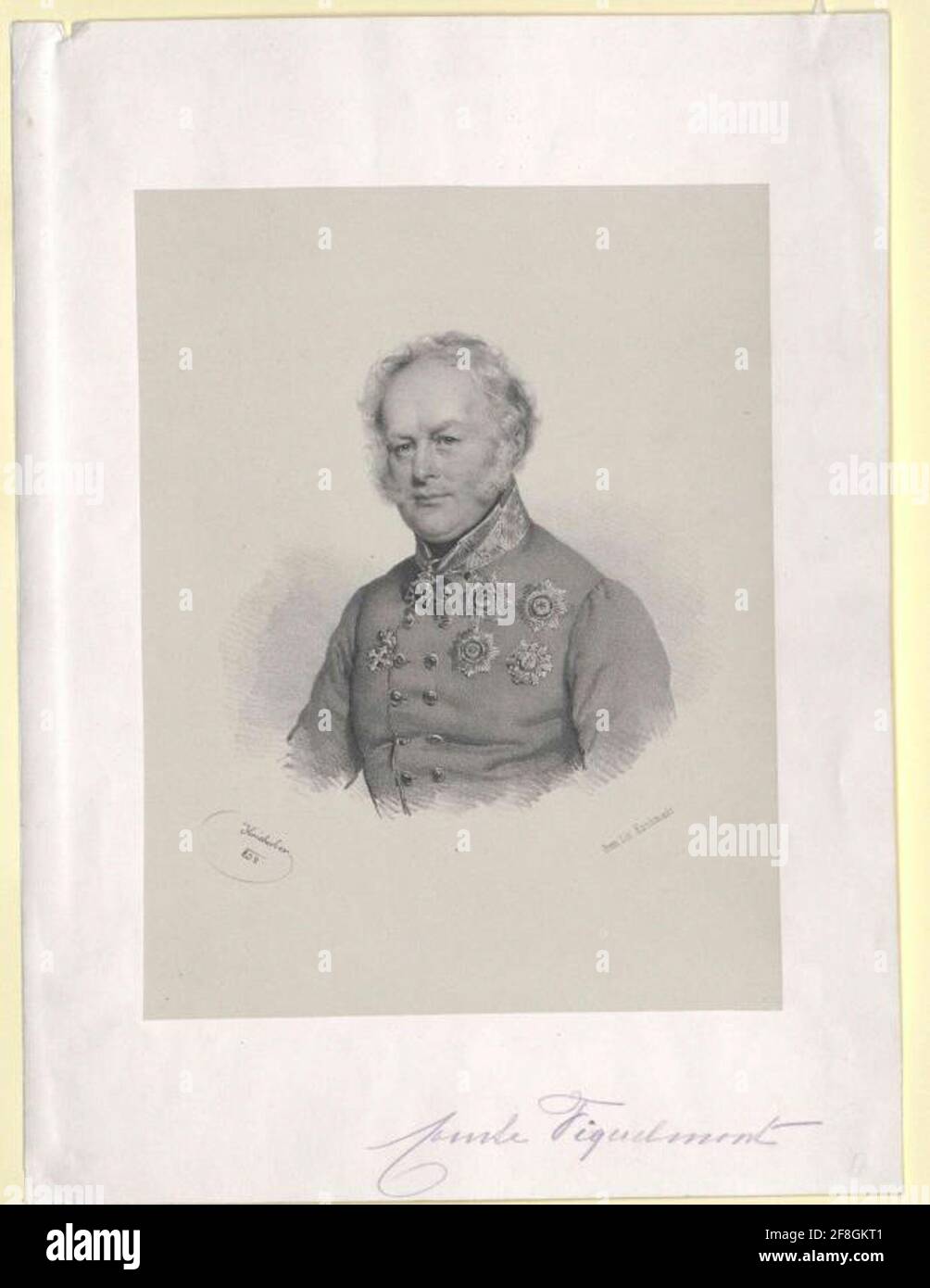 Ficquelmont Karl Ludwig Graf Stock Photo Alamy