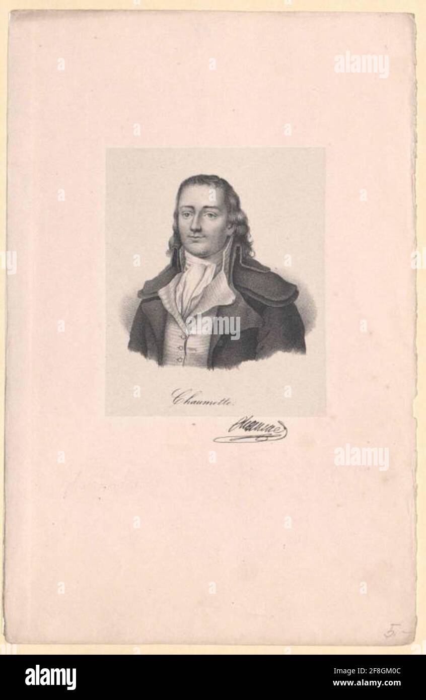 Chaumette, Pierre Gaspard Stock Photo Alamy