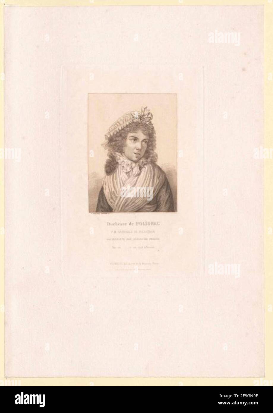 Polastron, Yolande Martine Gabrielle de Stock Photo Alamy