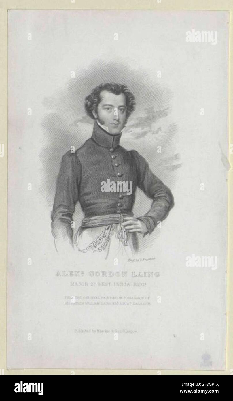 Laing, Alexander Gordon . Stock Photo