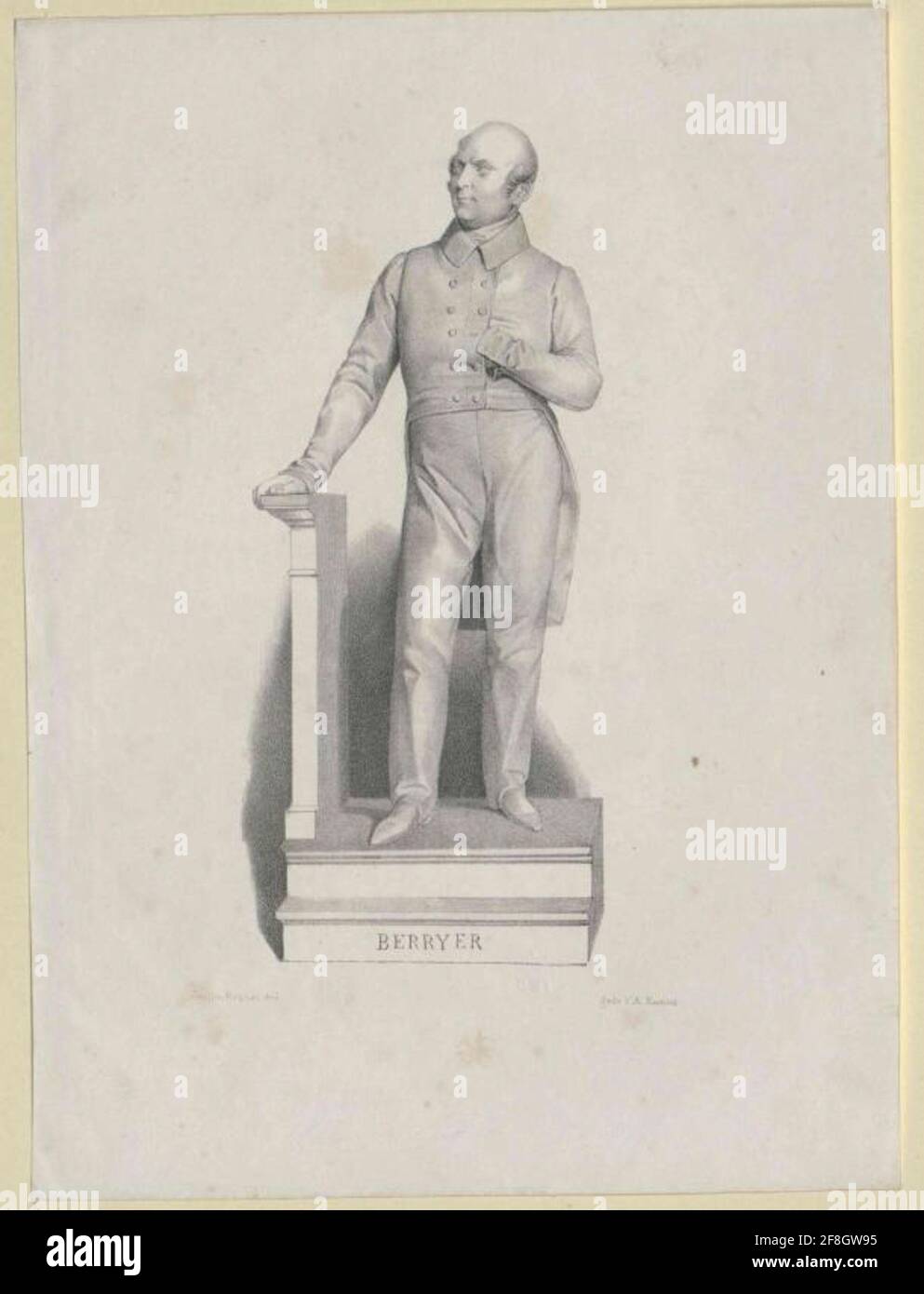 Photo CDV Ancienne Pierre Antoine Berryer 1865 - Tirage Albumine, Original, Bon état