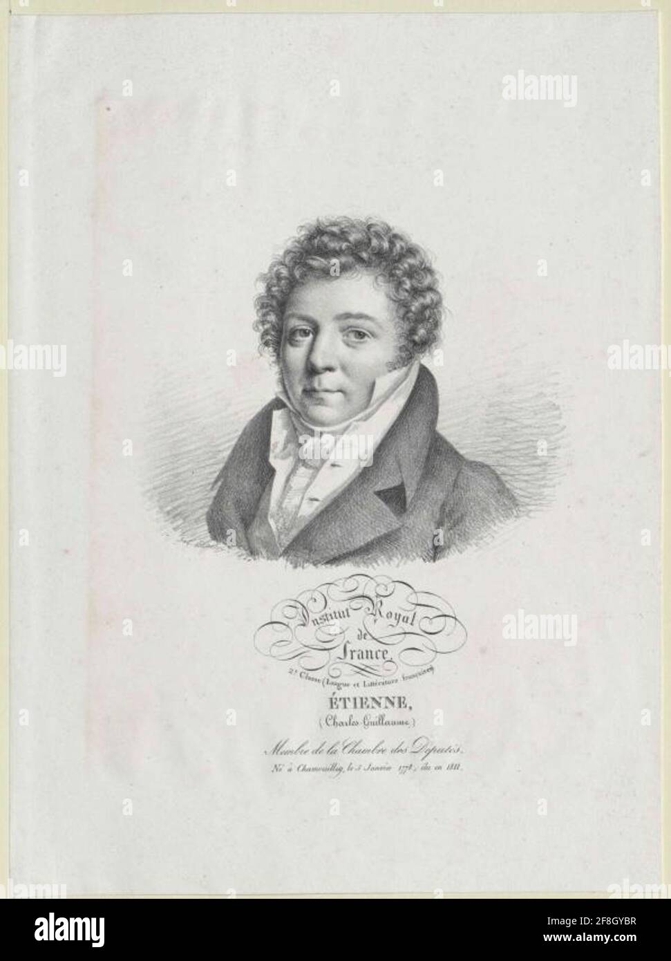 Étienne, Charles Guillaume Stock Photo Alamy