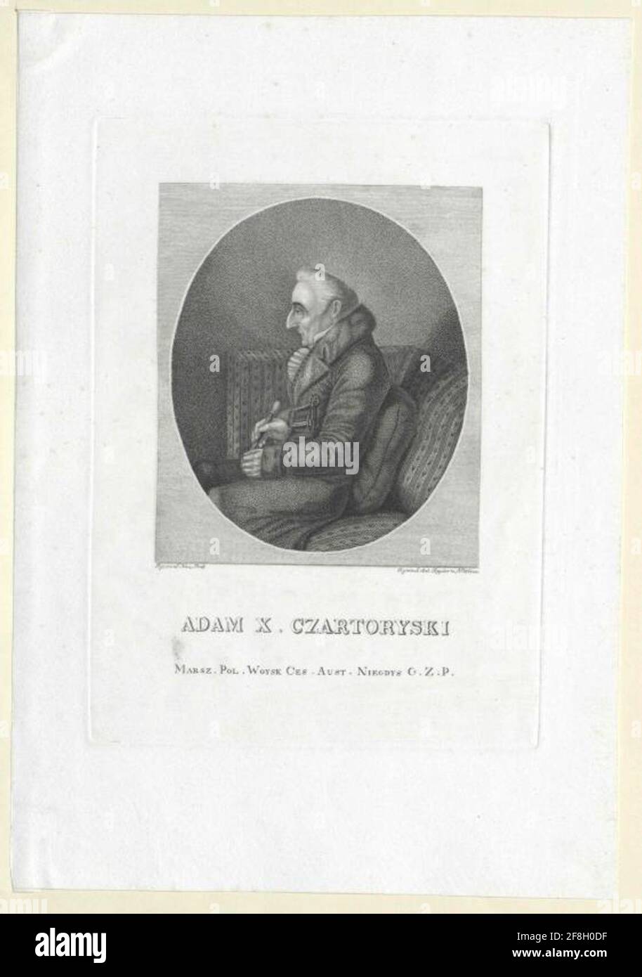 Czartoryski, Adam Kasimir Prince Stock Photo Alamy