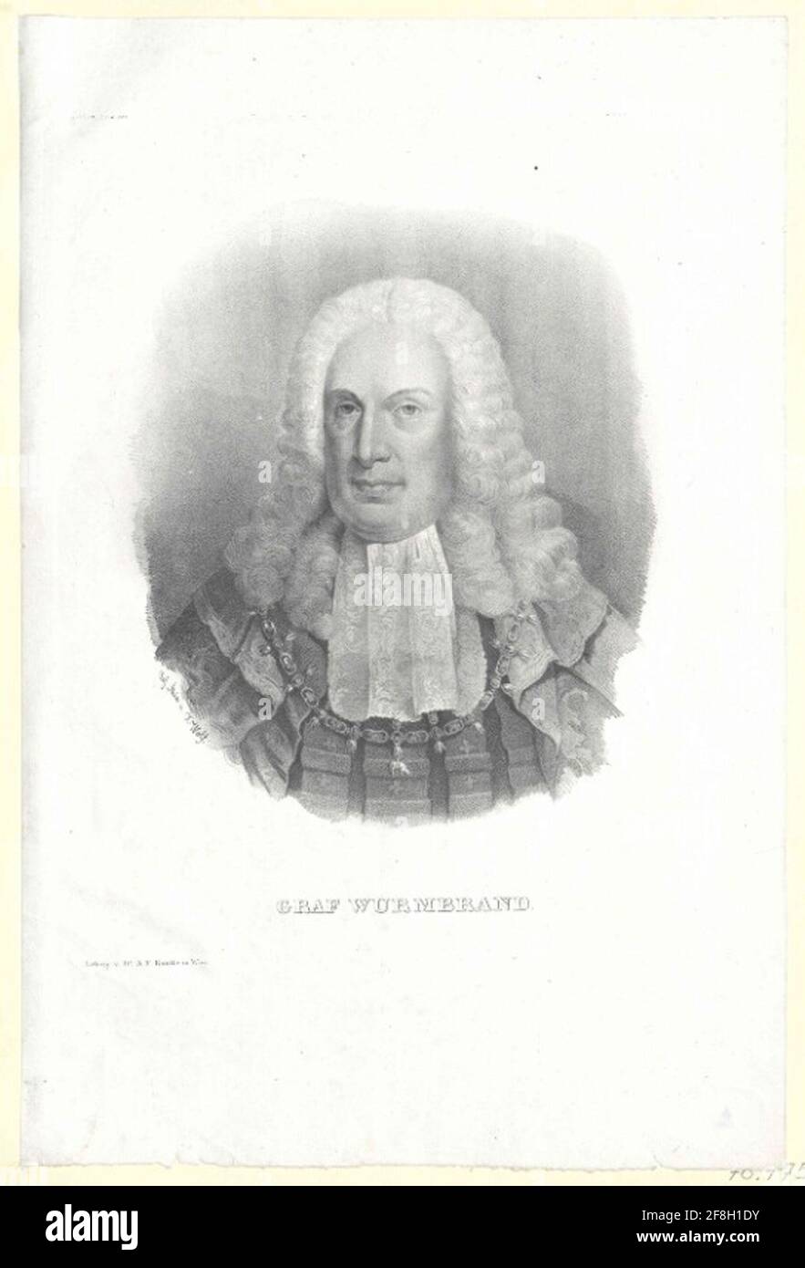 WurmbrandStuppach, Johann Wilhelm Graf von Stock Photo Alamy