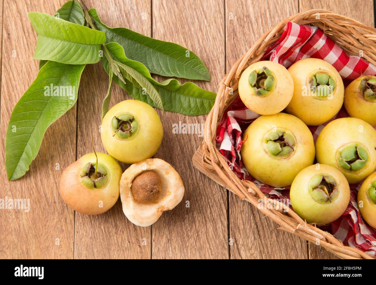 rose apple Syzygium Jambos Stock Photo Alamy