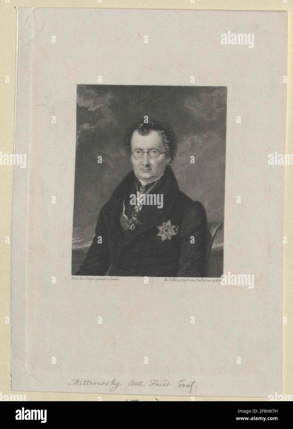 Mittrowsky of Mitrowitz, Anton Friedrich Graf Stock Photo Alamy