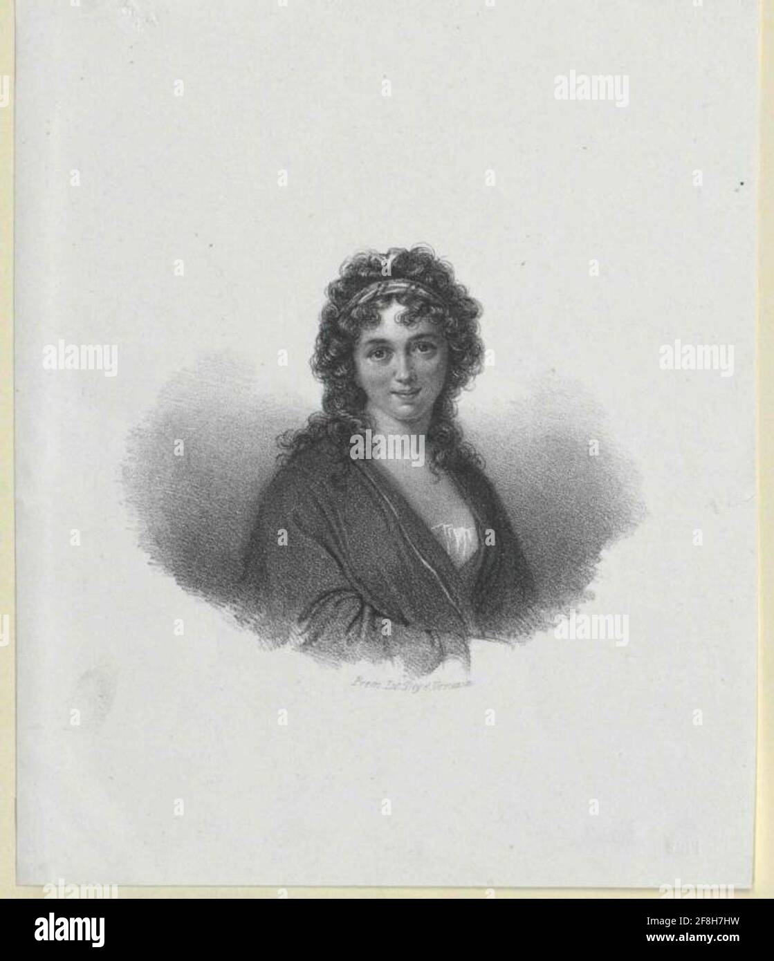Teotochi, Isabella Countess. Stock Photo