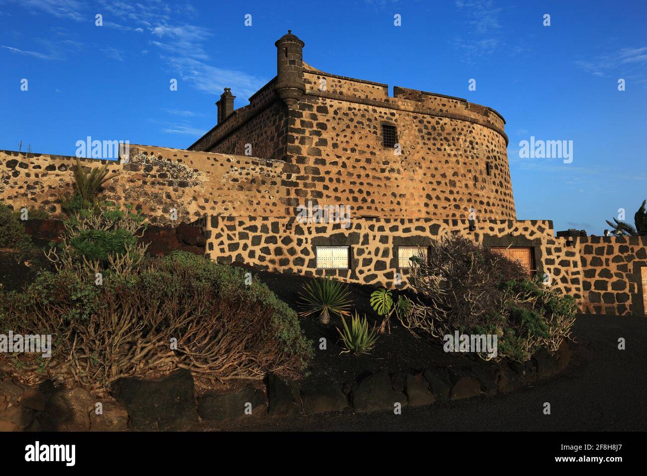 Castillo de San Jose in Arrecife, Lanzarote, Canary islands, canaries, spain Stock Photo