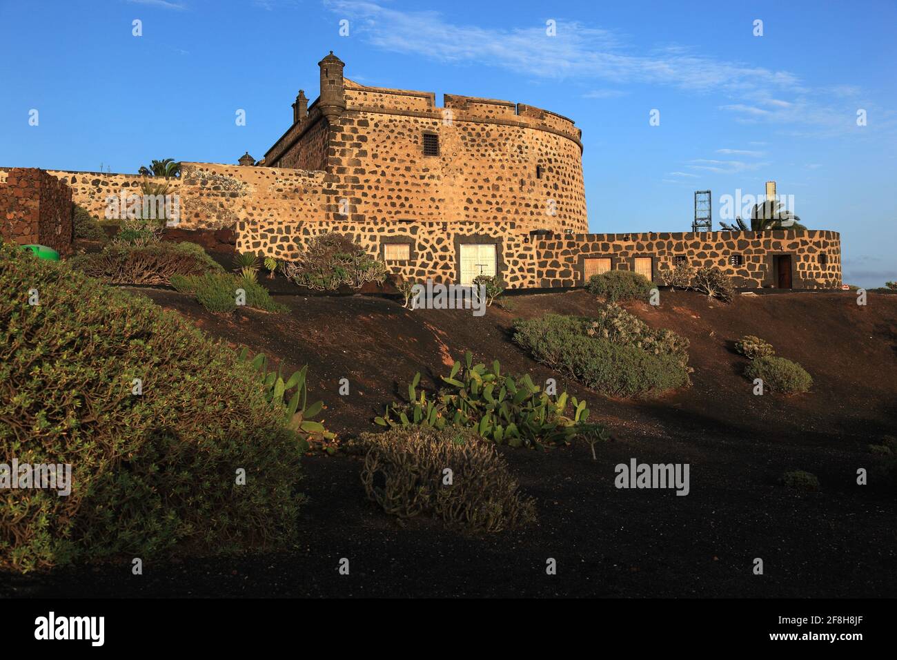 Castillo de San Jose in Arrecife, Lanzarote, Canary islands, canaries, spain Stock Photo Alamy