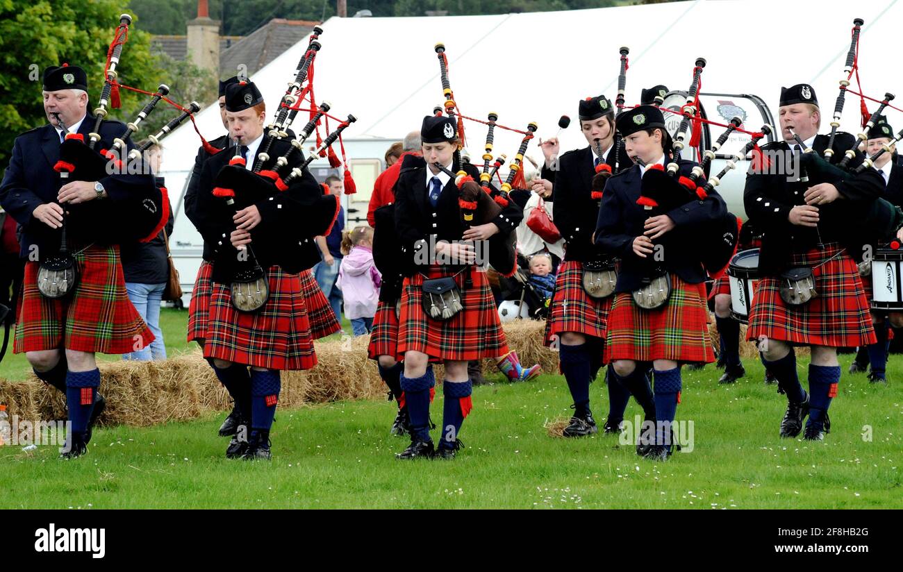 Scottish highland pipe band hires stock photography and images Alamy