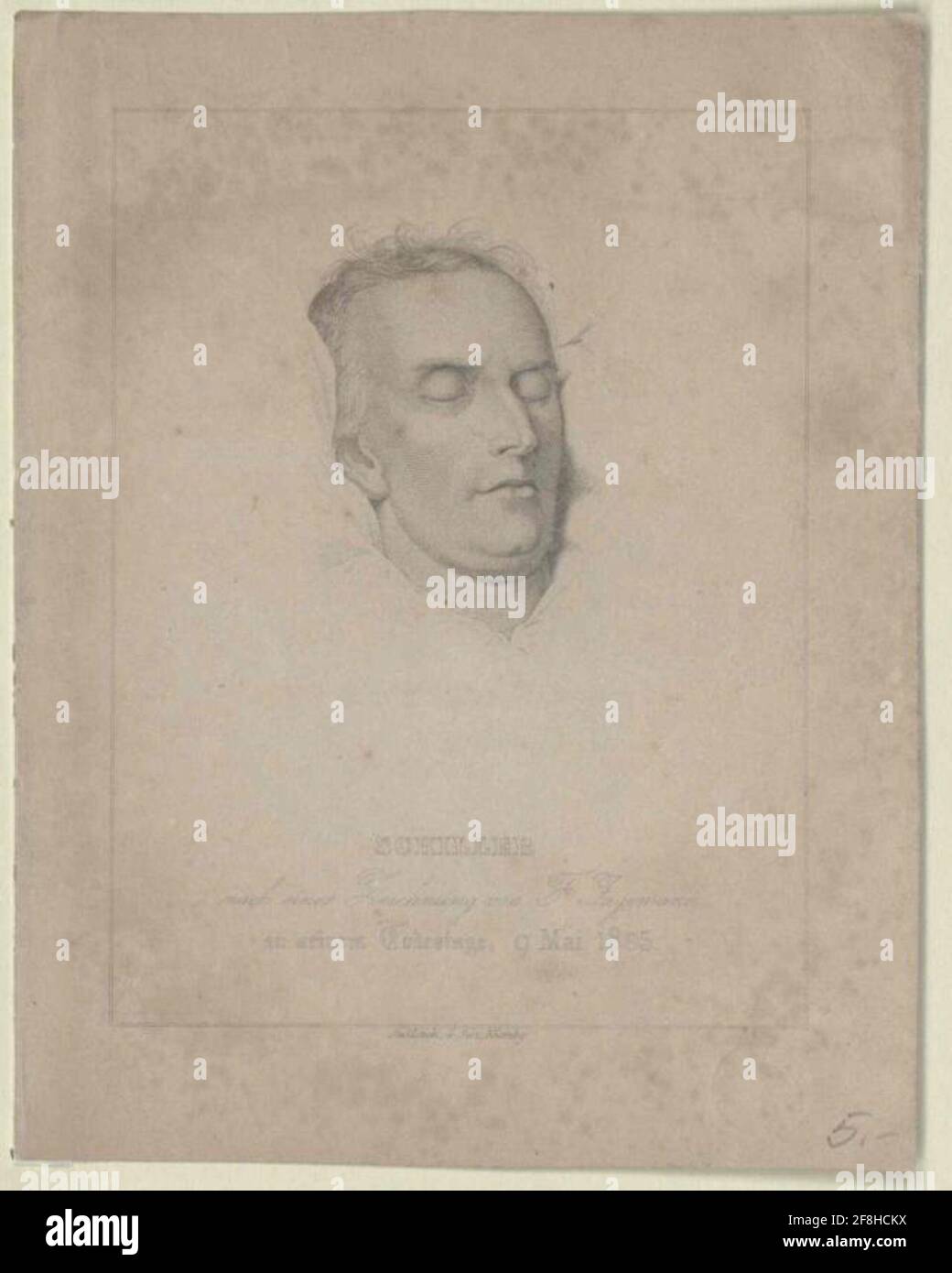 Schiller, Frederick von Stock Photo - Alamy