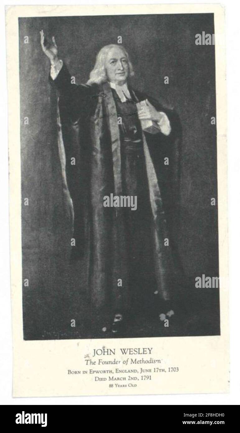 Wesley, John Stock Photo Alamy