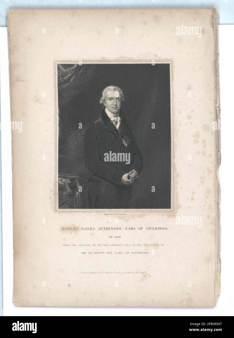 Jenkinson, 2. Earl of Liverpool, Robert Banks Stock Photo Alamy