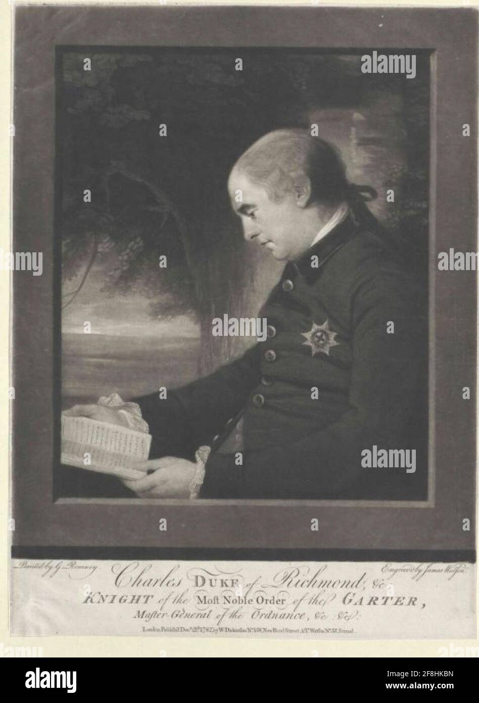 Richmond, Charles Lennox Duke of Stock Photo Alamy