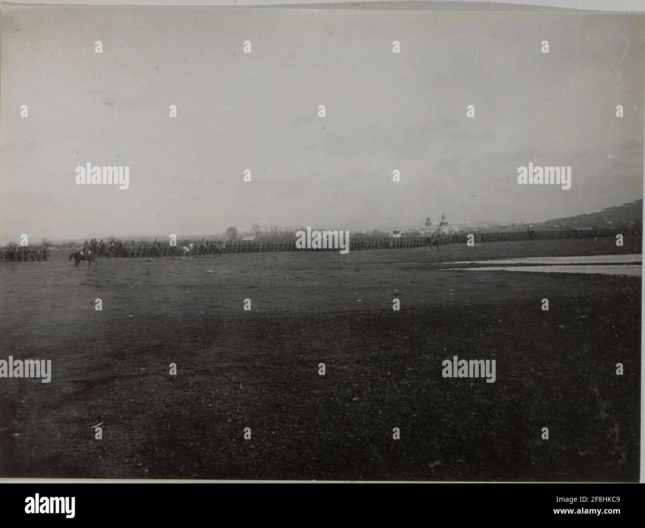 K.u.k. Infantry Regiment No.16 in Alt Zuczka, headquarters Freiherr von ...