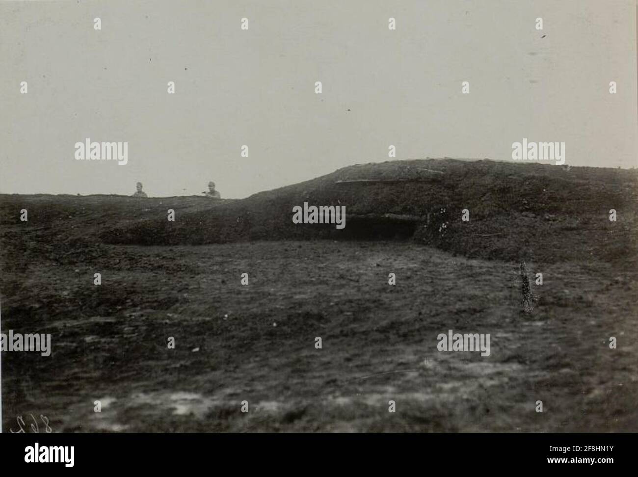 Bombproof machine gun Stock Photo Alamy