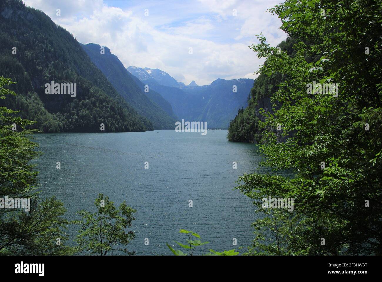 View of Konigssee Lake, Berchtesgaden, Bavaria, Germany Stock Photo - Alamy