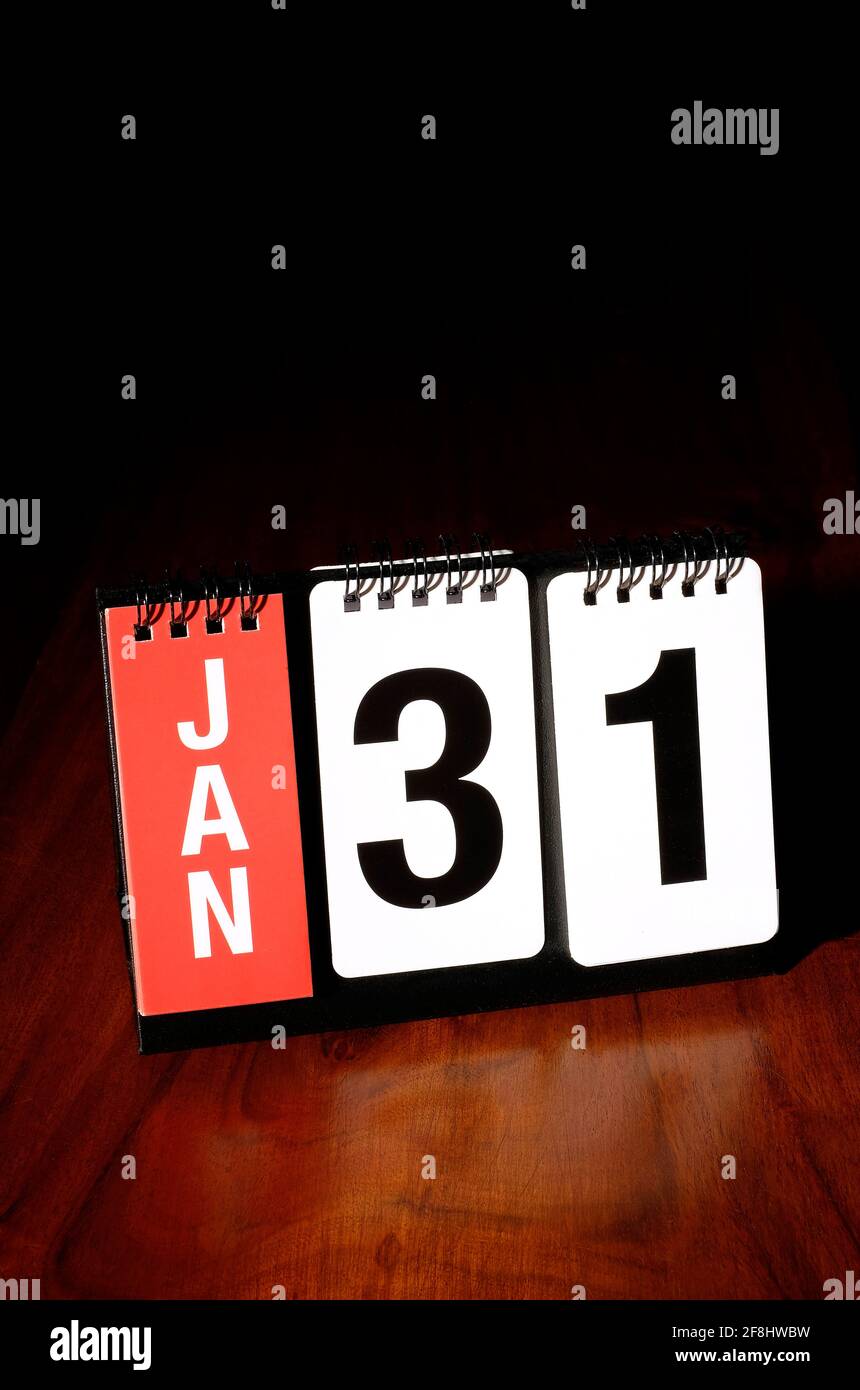 january 31st self assessment deadline for hm revenue & customs Stock Photo