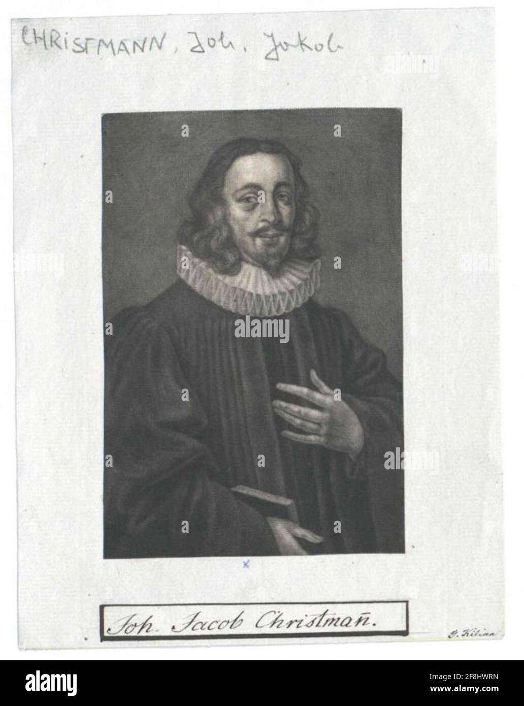 Christmann, Johann Jakob Stock Photo Alamy