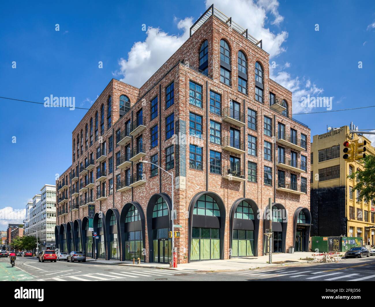 The Kent House, Williamsburg, is a mixeduse rental apartment building