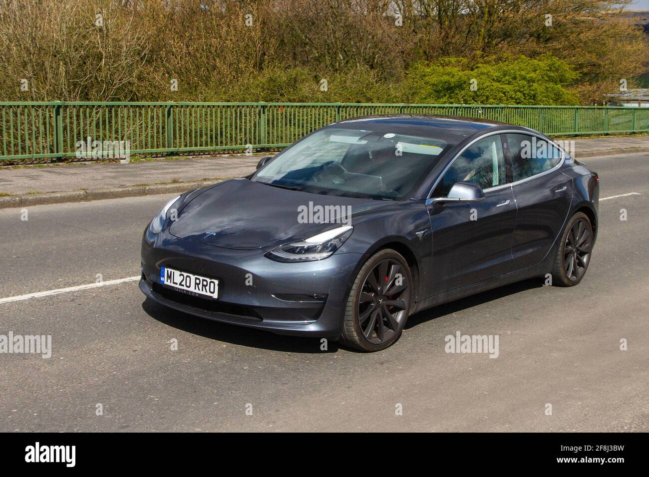 Tesla 3 performance sale grey