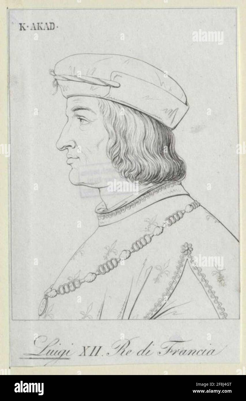 Ludwig XII., King of France Stock Photo Alamy
