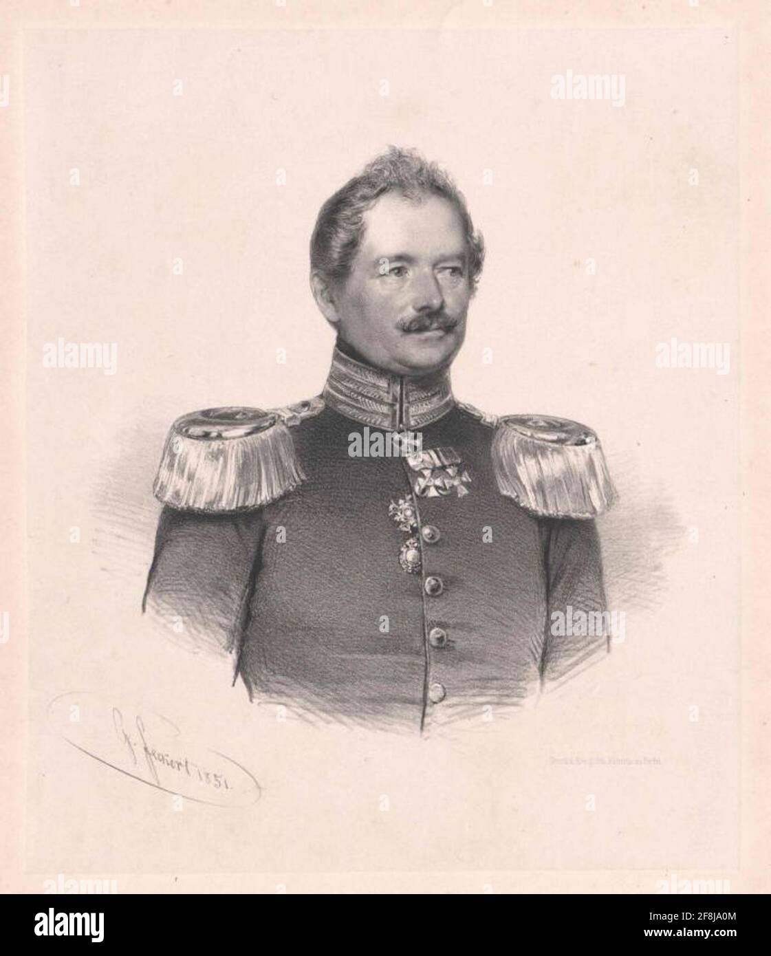 Fischer, Friedrich Leopold. Stock Photo
