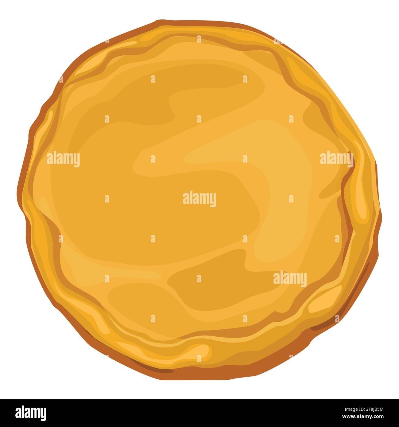 Ready pizza dough about picking pizza. Baked baked dough for collecting