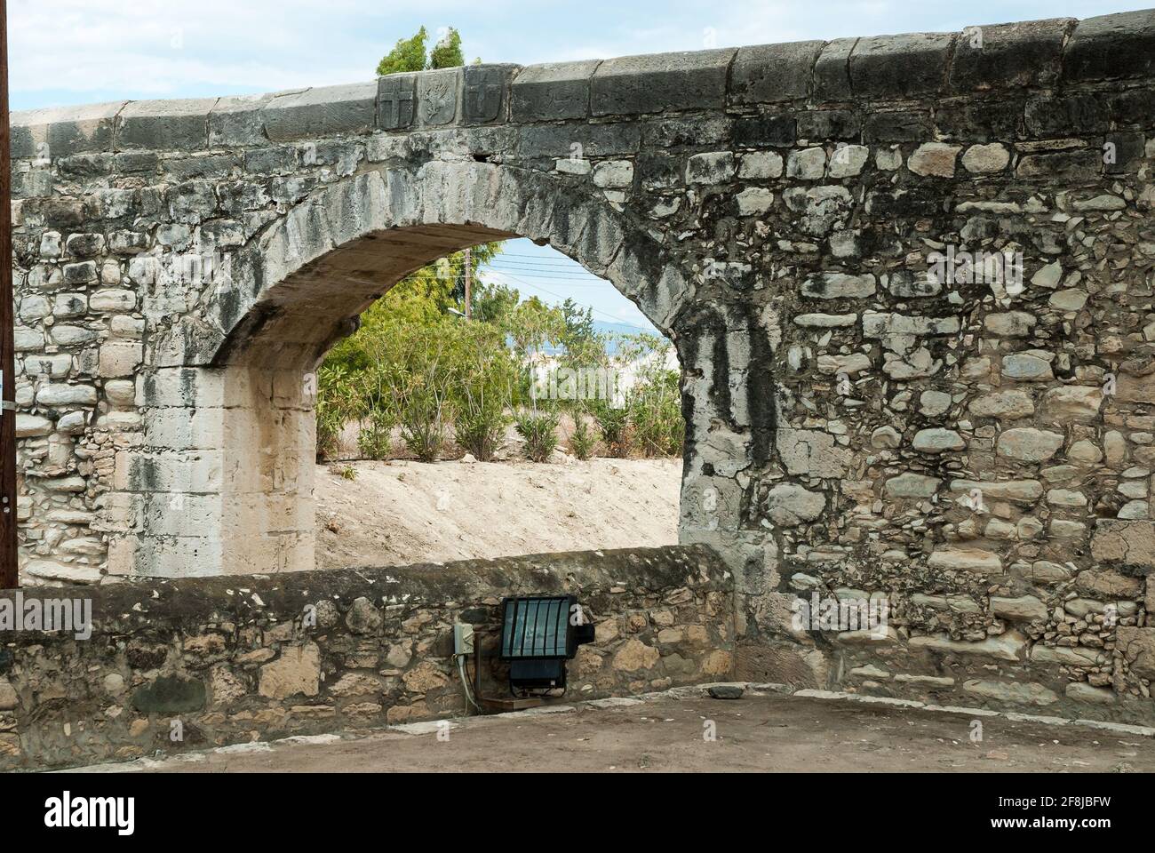 Kolossi Castle ruins, Limassol District, Cyprus Stock Photo
