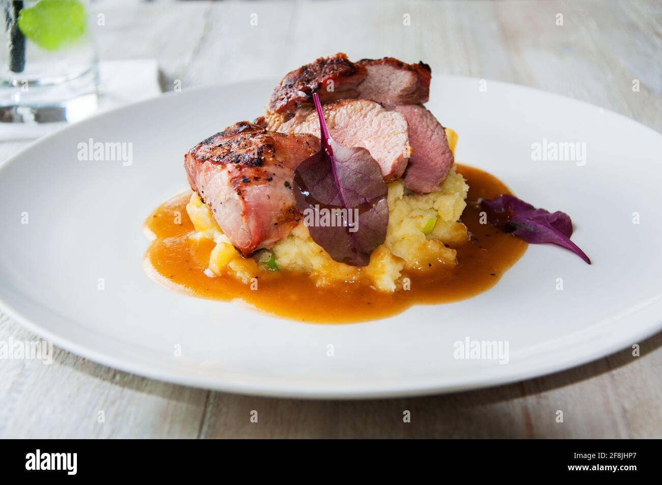 Pork tenderloin fine dining hires stock photography and images Alamy